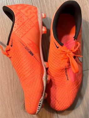 Nike PhantomVNM Soccer Cleats - Bright Orange
